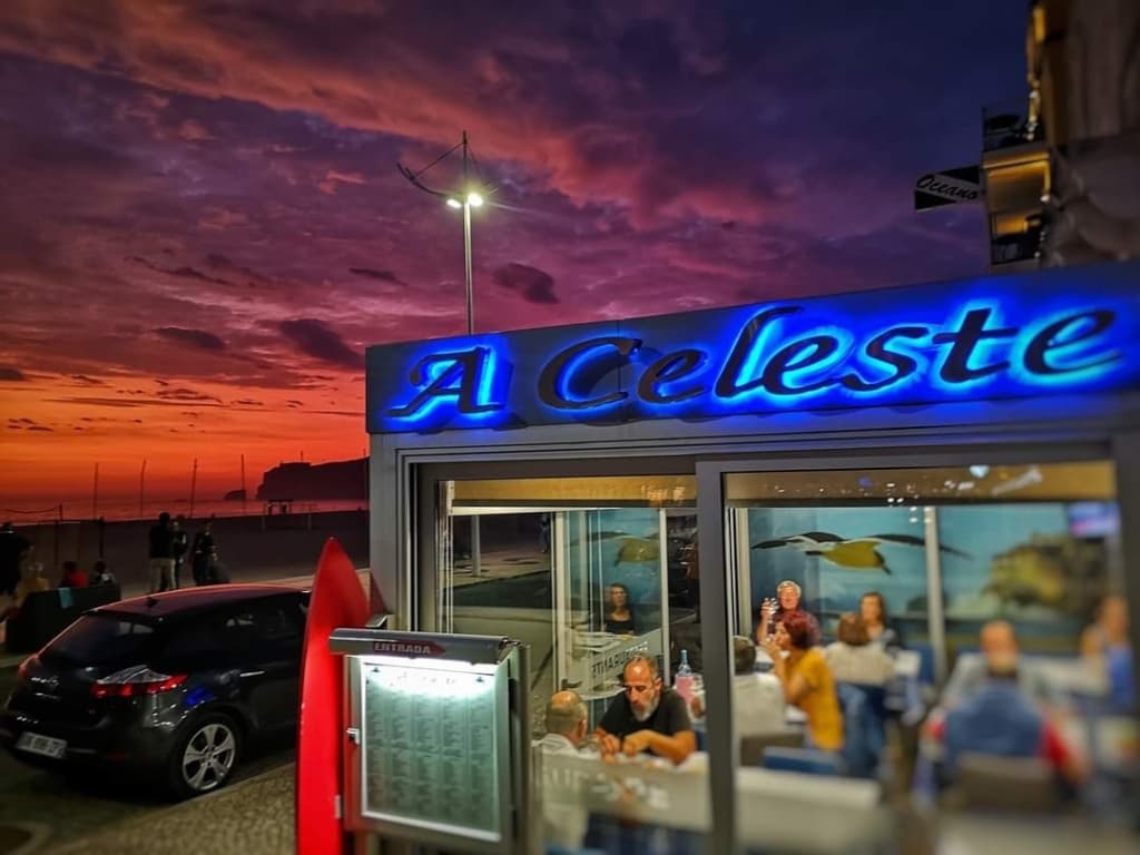 Sunset na Nazaré